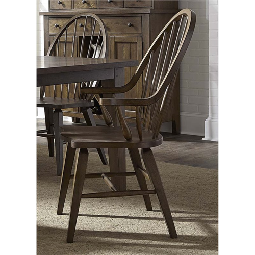 LIBERTY FURNITURE  Traditional Arm Chair - Set Of 1 - Oak