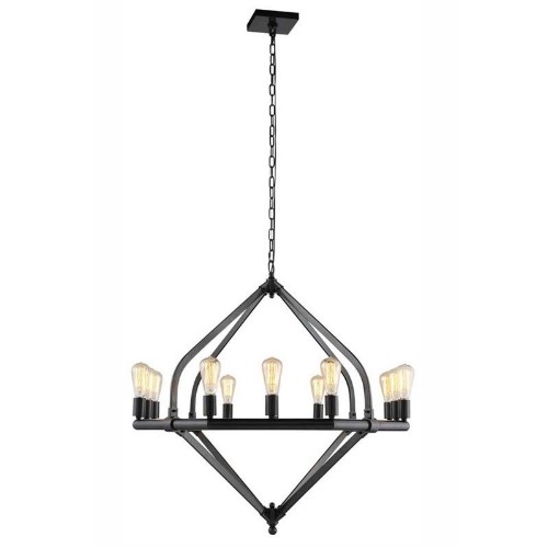 Elegant Lighting Illumina 39" 12 Light Chandelier