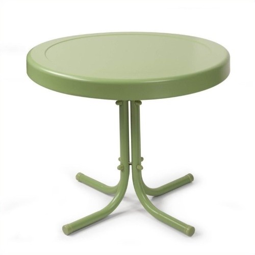 CROSLEY FURNITURE Crosley Retro Metal Table In Oasis Green Awesome retro table!!!