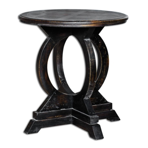 UTTERMOST  Maiva Accent Table In Black