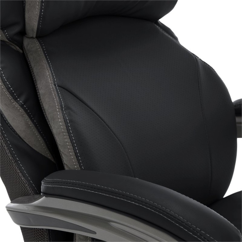 Serta Jackson Big and Tall Executive Office Chair with Smart Layers Black