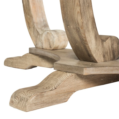 Greystone Mill Light Gray Sofa Table