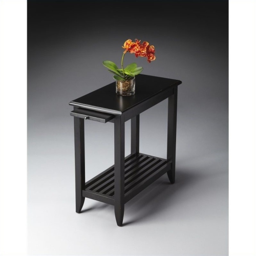 BUTLER SPECIALTY  Loft Transitional Chairside Table In Black Licorice