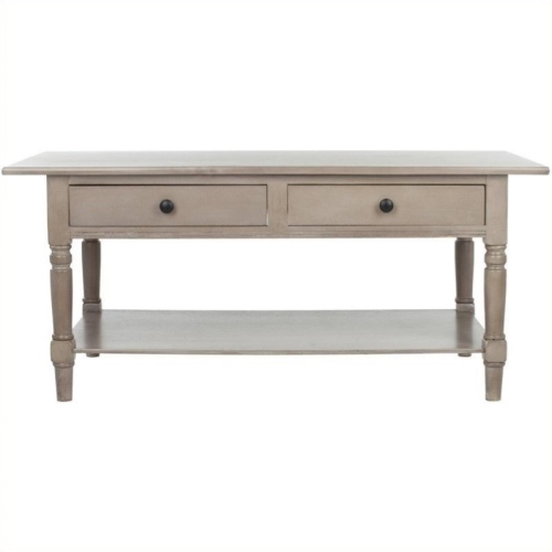 SAFAVIEH  Bosco Wood Coffee Table In Grey