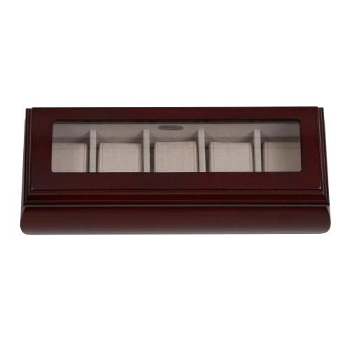 Mele Emery Watch Box in Cherry