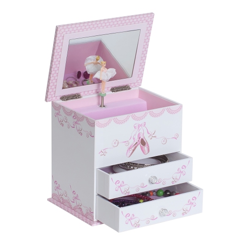 Mele Angel Girl's Musical Ballerina Jewelry Box