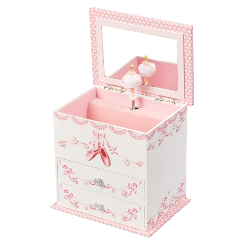 Mele Angel Girl's Musical Ballerina Jewelry Box