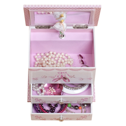 Mele Angel Girl's Musical Ballerina Jewelry Box