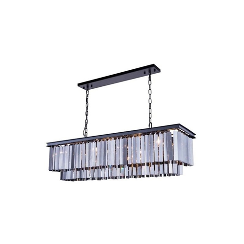 ELEGANT LIGHTING  Sydney 50" 12 Light Royal Crystal Chandelier