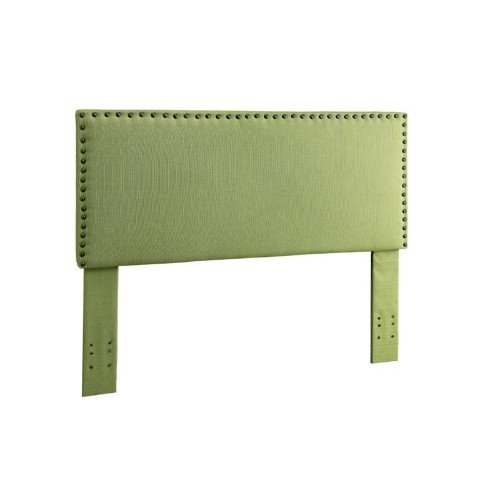 FURNITURE OF AMERICA  Manetta Full Queen Upholstered Headboard In Green