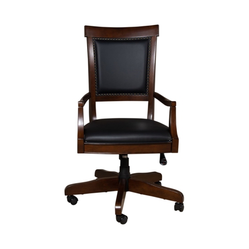 Brayton Manor Dark Brown Jr Executive Desk Chair