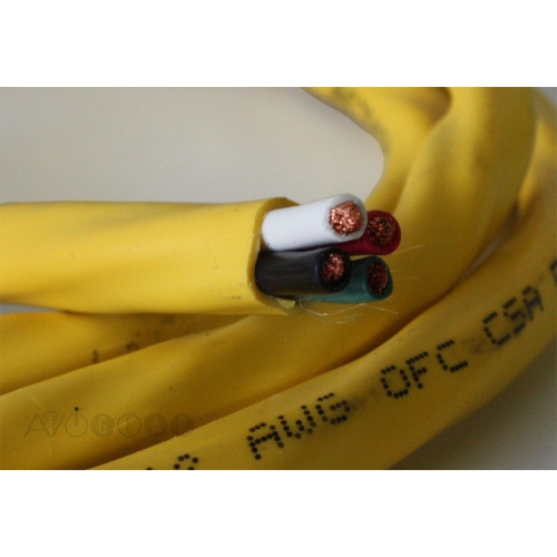 ThruSound Yellow 12AWG 4-Conductor FT4 In-Wall Speaker Wire