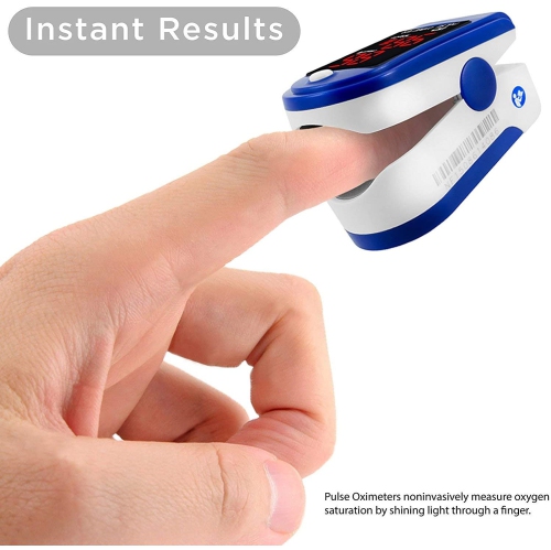 ToronTek Pulse Oximeter - Finger tip- Blood oxygen monitor and pulse rate monitor