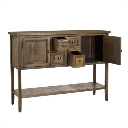 Image 1 de 2.. Buffet Safaeh Charleston en chêne