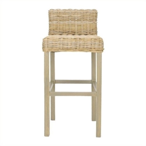 Image 1 of 1.. Safavieh Transitional Bar Stool Chair - Set of 1 - Beige