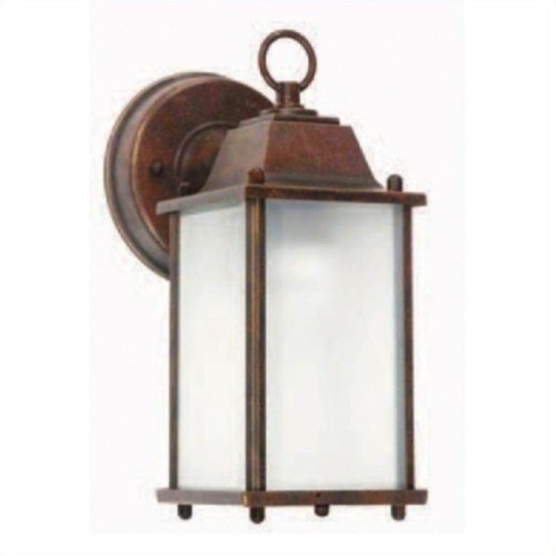 YOSEMITE HOME DECOR  Tara 1 Light Exterior Lights Wall Mount In In Brown