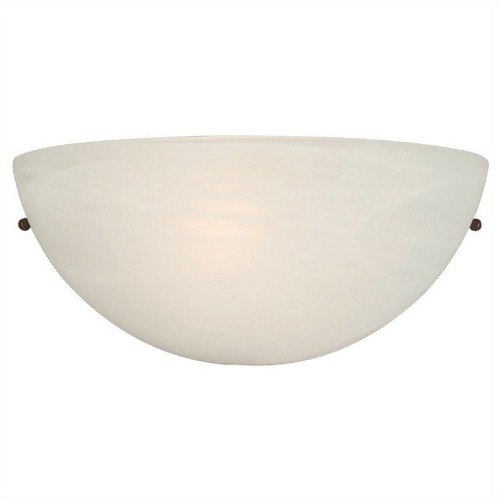 YOSEMITE HOME DECOR  Glacier Point 1 Light Wall Sconce In In White