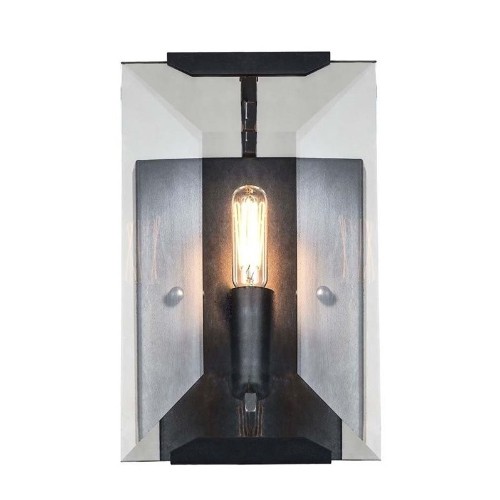 Elegant Lighting Monaco 6" Glass Crystal Wall Sconce