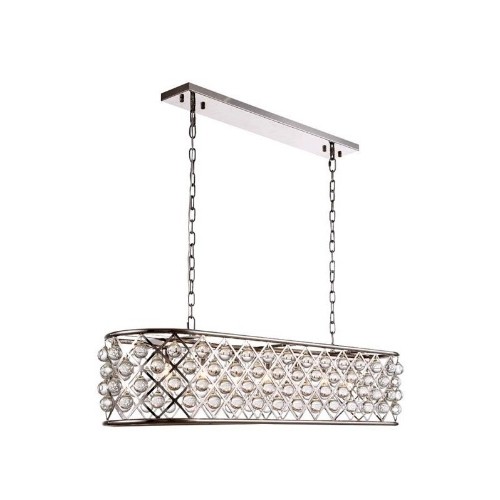 Elegant Lighting Madison 13" 7 Light Royal Crystal Pendant Lamp