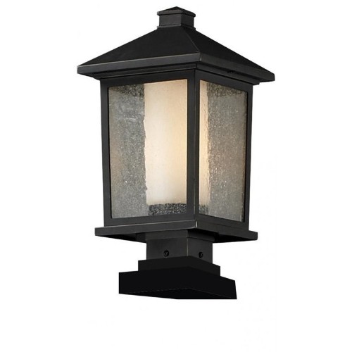 Z Lite Mesa Outdoor Post Light In Oil Rubbed Bronze Garden Z Lite Mesa Outdoor Post Light In Oil Rubbed Bronze Garden Lighting Best Canada
