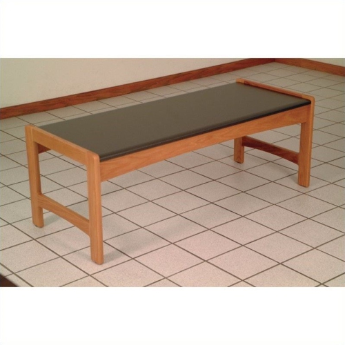 Dakota Wave Coffee Table in Medium Oak