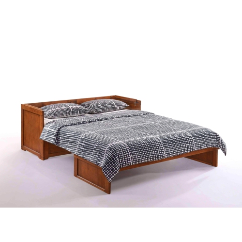 Night and Day Murphy Cube Cabinet Bed with Queen Size Gel Memory Foam Mattress