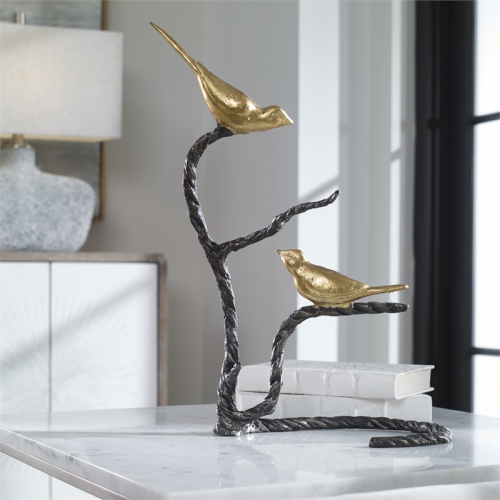 Uttermost Birds On A Limb Sculpture