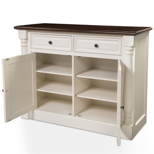 Crosley Shelby 2 Drawer Buffet in White
