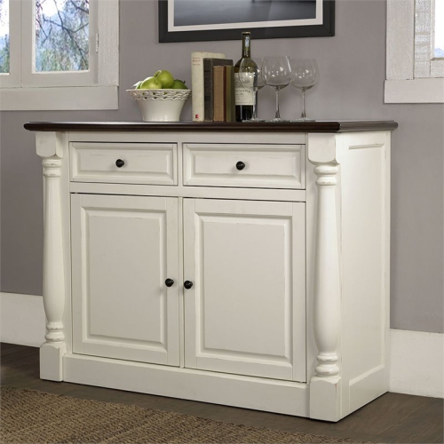 Crosley Shelby 2 Drawer Buffet in White