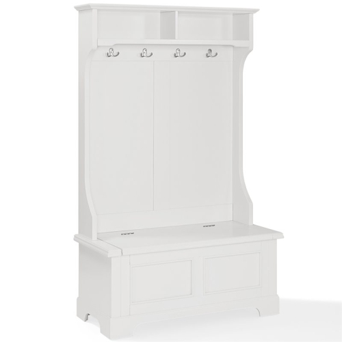 CROSLEY FURNITURE Crosley Campbell Hall Tree In White