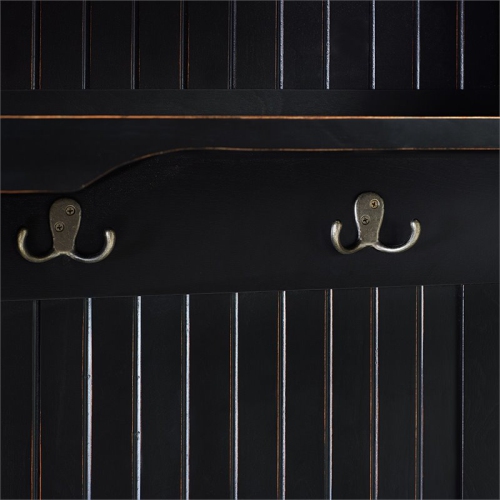 Crosley Seaside Hall Tree in Black