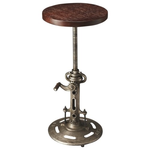 BUTLER SPECIALTY  Industrial Chic Adjustable Barstool