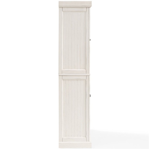 Crosley Seaside 4 Door Coastal Pantry in White