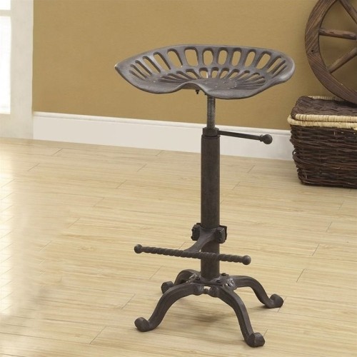 Carolina Classic Bar Stool Chair - Set of 1 - Brown