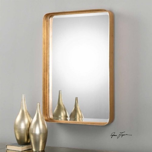 UTTERMOST  Crofton Antique Gold Mirror