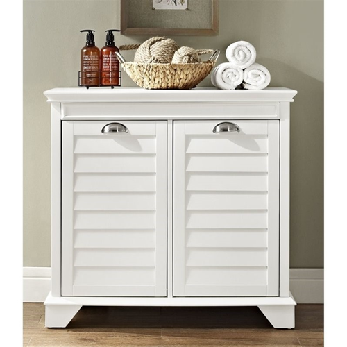 Crosely Lydia Linen Cabinet in White