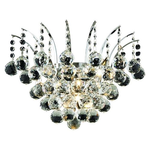 Elegant Lighting Victoria 16" 3 Light Royal Crystal Wall Sconce