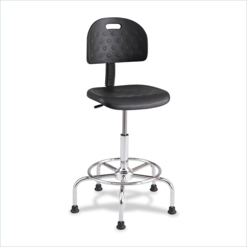 SAFCO  Soft Tough Economy Industrial Drafting Chair In Black
