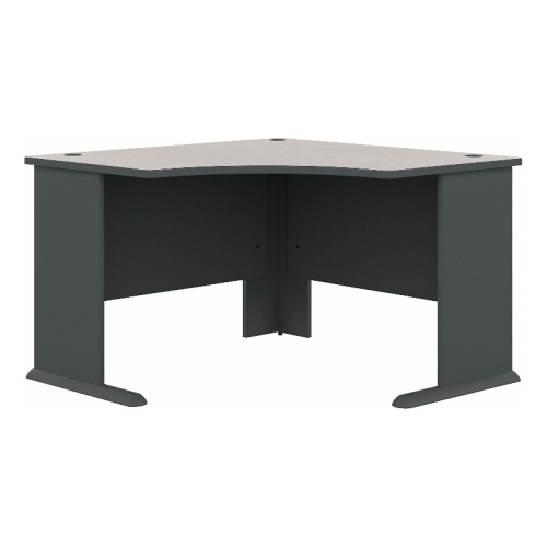 Series A 48W Corner Desk in Slate and White Spectrum - Engineered Wood
