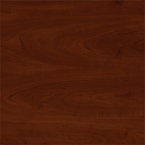 Bush Furniture Somerset 60W L Desk in Hansen Cherry - Engineered Wood