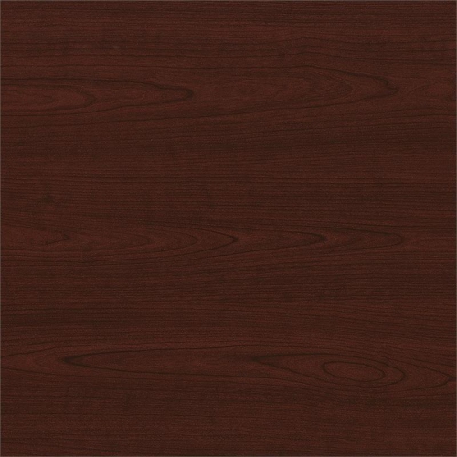 Saratoga Executive Desk in Harvest Cherry and Black - Engineered Wood
