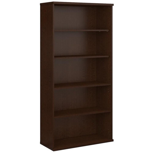 BBF  Series C 36W 5 Shelf Bookcase In Mocha Cherry - Engineered Wood Great and attractive bookcase! These bookcases were easy to build and they look great