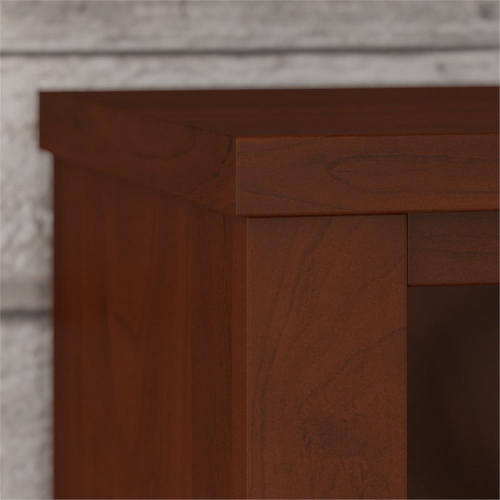 Bush Furniture Somerset 5 Shelf Bookcase in Hansen Cherry - Eng Wood