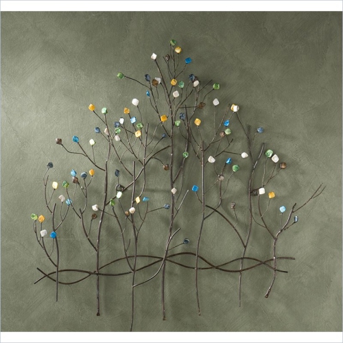 SOUTHERN ENTERPRISES  Holly & Martin Lucie Wall Sculpture In Painted Bronze