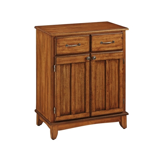 Homestyles Buffet of Buffets Wood Buffet in Brown