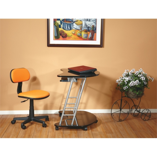 Office Star Student Task Office Chair in Orange Fabric