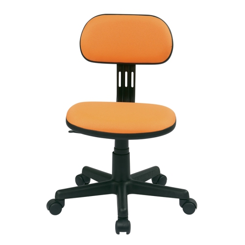 Office Star Student Task Office Chair in Orange Fabric