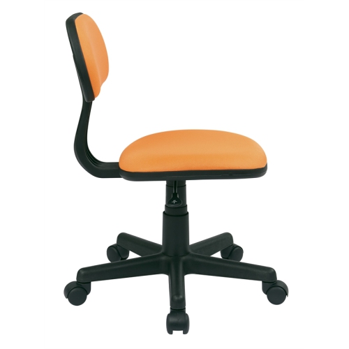 Office Star Student Task Office Chair in Orange Fabric