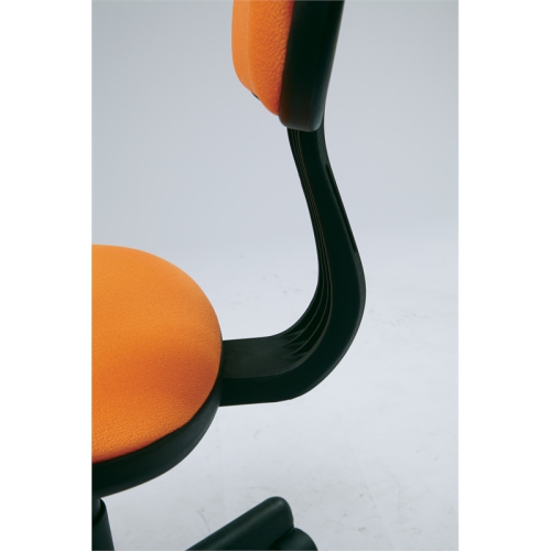 Office Star Student Task Office Chair in Orange Fabric