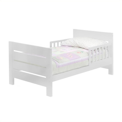 DA VINCI Davinci Modena Wood Toddler Bed In White